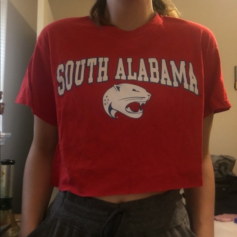 South Alabama crop top